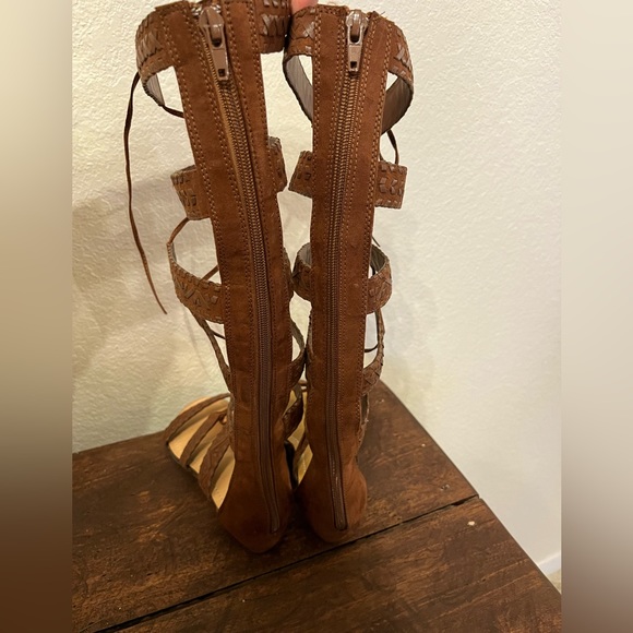 Carlos By Carlos Santana gladiator sandals brown size 7.5 - Picture 2 of 7